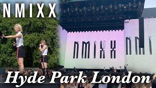 Nmixx live at BST Hyde park London