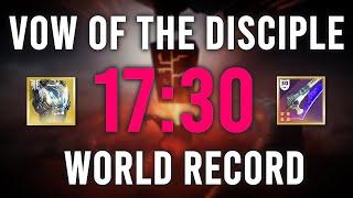 Vow of the Disciple WR Speedrun [17:30]