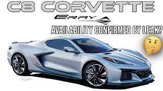 2024 C8 Corvette E-RAY Availability CONFIRMED? ALL new options DISCOVERED from the LEAK!