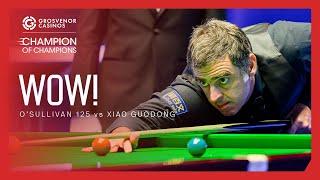 Ronnie O'Sullivan Makes MOUTHWATERING 125!  | Grosvenor Casinos Champion of Champions