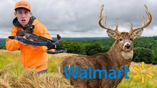 Deer Hunting with Walmart's Cheapest Crossbow!