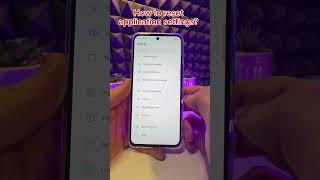 HOW TO RESET APPLICATION SETTINGS ON INFINIX HOT 50 PRO? #tutorial #fyp #howto #android #like #top