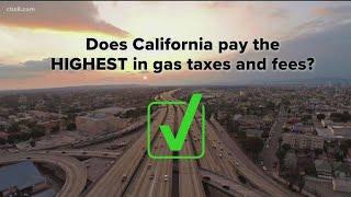 Californians pay the most taxes and fees on gasoline