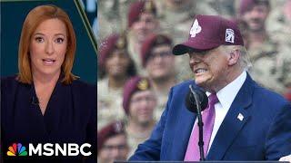 'Disgusting display': Trump blasted for exploiting military to boost his image