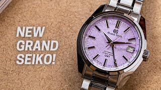 This Grand Seiko GMT Watch is a Must-See Masterpiece | SBGJ285 'Wisteria' Hands-on