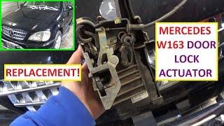 How to Remove and Replace Door Actuator Mercedes W163 ML230 ML270 ML320 ML350 ML400 ML430 ML500