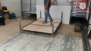 4x6 - 5500/- Metal cot | 18 mm plywood | Non dismantle | 7893222939