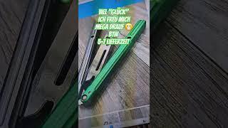 Drop 1-30 Limited Shatterd Concept Balisongs ️ Ruined Trainer V1 #drop #Balisong #limitedoffer