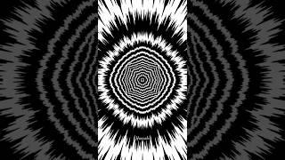 Monochrome Hypnosis: A Mesmerizing Black and White Illusion. #illustration #trippy #shorts