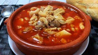 CALLOS A LA ASTURIANAASOMBROSOS BEEF TRIPE  RECIPE