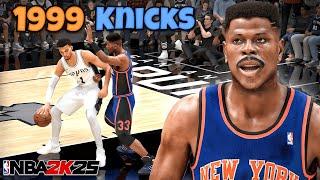 Historic 1999 Knicks Destroyed Victor Wembanyama Spurs in NBA 2K25!