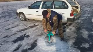 Уссурийский электроледобур.180шнек