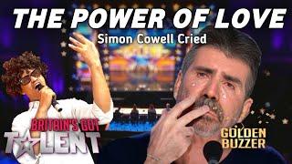 Simon Cowell Cried When The Heard Extraordinary Voice Singing The Power Of Love - Celine Dion On BGT