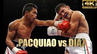 Manny Pacquiao vs David Diaz | KNOCKOUT Highlights Boxing Fight | 4K Ultra HD