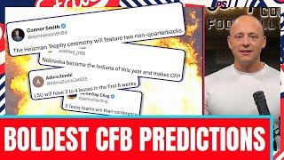 Boldest CFB Predictions Of 2025 - Josh Pate Cut