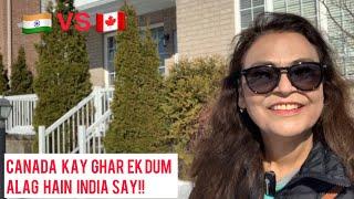 Surprising Differences between Canadian and Indian Houses!