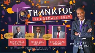 COMING IN NOVEMBER AT ST. PAUL - THANKFUL THURSDAYS 2022