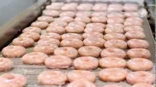 Krispy Kreme - making the Original Glazed