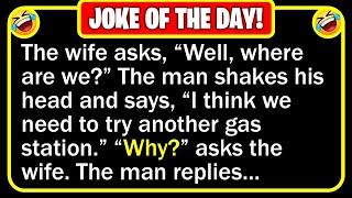  BEST JOKE OF THE DAY! - A couple are on an exciting road trip through the...  | Funny Jokes