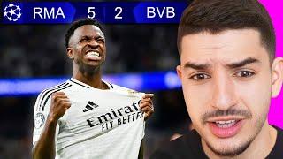 VINI JR JUST HUMILIATED DORTMUND! (Real Madrid 5-2 Dortmund UCL Reaction)