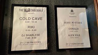 2 concerts in 1 night: Alex Vile x Cold Cave x Oswald x Jesse Jo Stark - Seattle, WA (10/9/23)