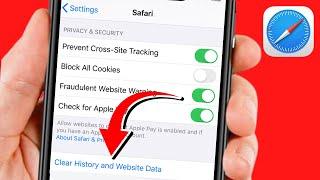 How to Delete Search History on Safari 2025 | Clear Safari Search History With Restrictions iOS 18