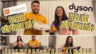 ÜRÜN İNCELEME/ HANGİSİ DAHA İYİ?/ PİŞMAN MIYIZ/ XAOMİ VACUUM MOP PRO/ DYSON V12 ABSOLUTE DETECT SLİM