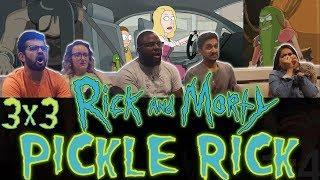 Rick and Morty - 3x3 Pickle Rick - Group Reaction