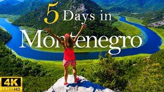 How to Spend 5 Days in MONTENEGRO | The Perfect Travel Itinerary