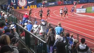 High Schooler Michael Norman beats Justin Gatlin @ Olympic Trials 200m (Semi-Finals Heat 1)