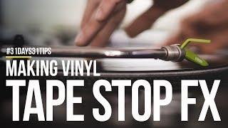 Creating a vinyl TAPE STOP effect in Ableton