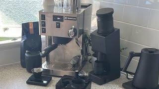 Making my morning coffees