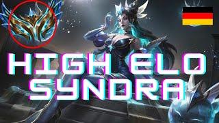 Syndra Guide german Challenger  Midlane High Elo Gameplay Analyse Tipps Runen 2022 Mini Rework S12