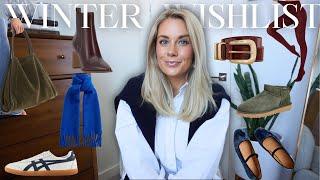 WHAT IM BUYING FOR WINTER 2025 | WINTER FASHION WISH/HIT LIST