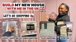 FIRST TIME HOME OWNER UK | Lets go shopping for my new built house in the UK | home t