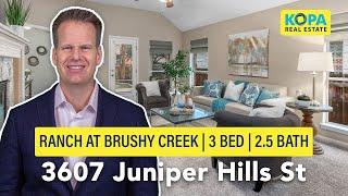 Welcome to 3607 Juniper Hills St | Ranch At Brushy Creek Home For Sale