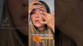 Lentes de contacto blancos para halloween #lentesdecontacto #halloween