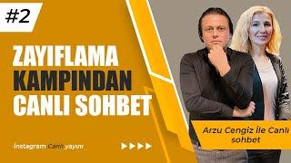 Zayıflama Kampında Neler Yapılıyor ? Arzu Cengiz İle İnstagram Canlı Yayını