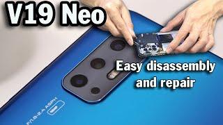 How to replace the vivo V19 Neo screen quickly, How to remove the vivo V19 Neo back cover