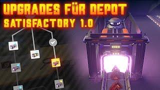 Upgrades für dimensionales Depot in Satisfactory 1.0