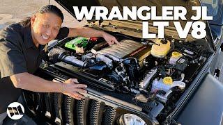 BIG V8 Power for a Jeep Wrangler JL or JT Gladiator and NOT from a HEMI