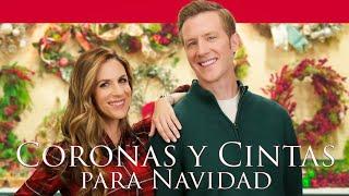 Coronas y Cintas para Navidad | Nueva Película Navideña | Kristin Wollett | Casey Elliott