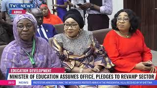 Minister Of Education Assumes Office, Pledges To Revamp Sector