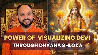 Power of Visualizing Devi I Meaning of Dhyana Shloka I Sreejith Krishnan