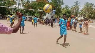 under -17boys volleyball  match zonel meet 2023