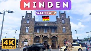 Unlocking the Enchantment of Minden, Germany | 4k City Walking Tour