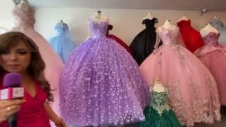 Vestidos de Quinceañera 2023 en Lucy Franco Utah Transmisión con Blanka Pezi la Madrina de las XV