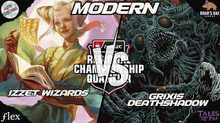 Izzet Wizards VS Grixis Death's Shadow [MTG Modern]