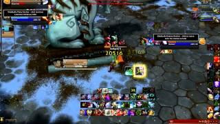 Arena 2 v 2 Warrior and Mage Fire. World of Warcraft: Mists of Pandaria.