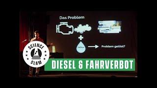 Der Diesel, der Wasserstoff und Fahrverbote in Stuttgart (Enno Eßer– Science Slam)